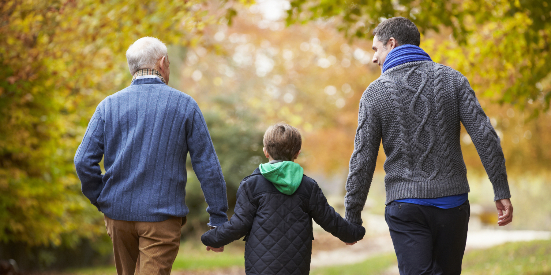 The Citywide Way - Nurture - Image of father and grandfather holding child hand